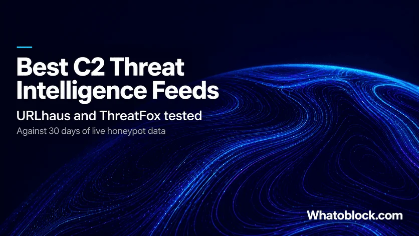 Best C2 Threat Intelligence Feeds in 2026: We Tested URLhaus and ThreatFox Against 10.730 C2 Servers